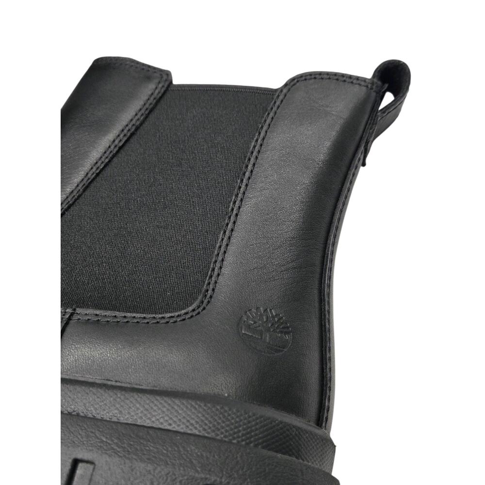 Timberland Women's Leather Greyfield Chelsea Boots, Black Nubuck, 9.5 - Picture 6 of 7